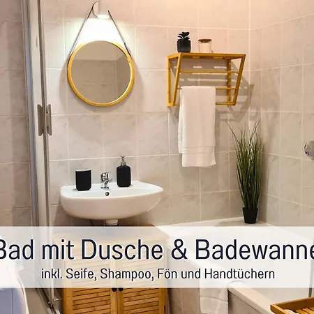 Stadtapartment By Live It - Voll Ausgestattete Kueche, Smarttv, Waschtrockner, 1-5 Pers Βραδεμβούργο
